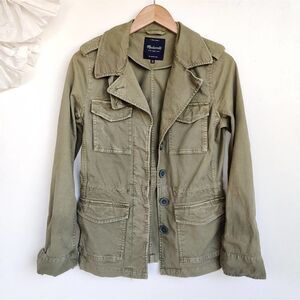 Madewell Outbound Green Utility Jacket Size XS